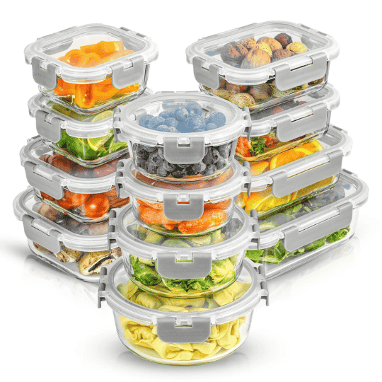 24 piece superior glass food storage set 24 piece superior glass food storage set